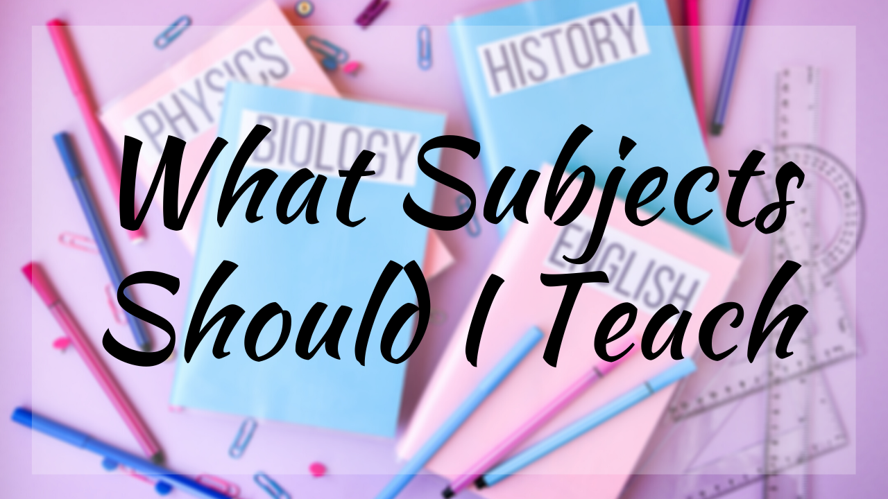 What Subjects Should I Teach When Homeschooling - Shaun The Homeschool Guru